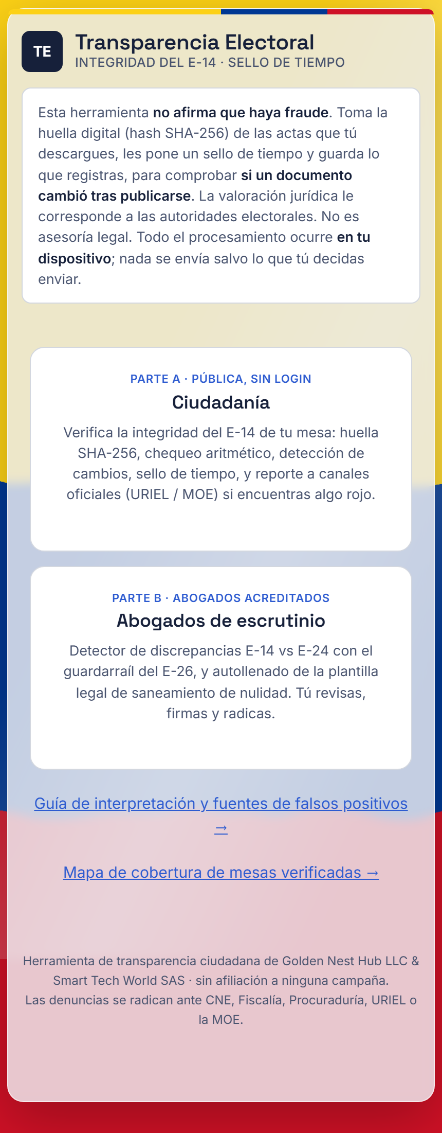 Transparencia Electoral